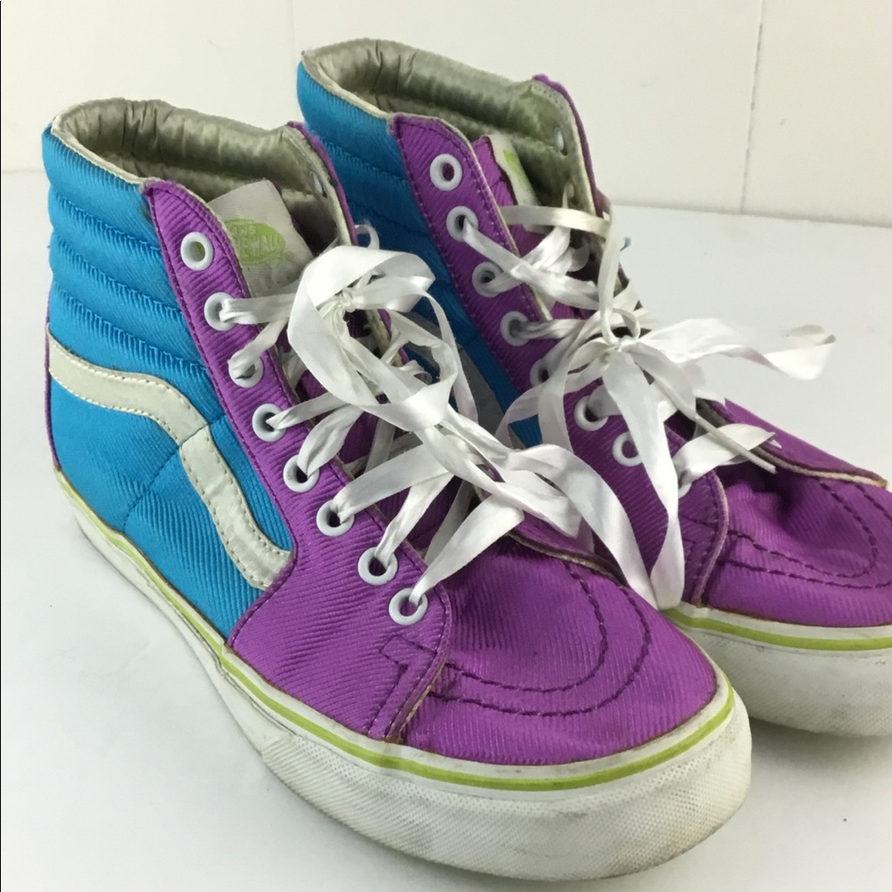 Vans SK8 purple teal sz 7
